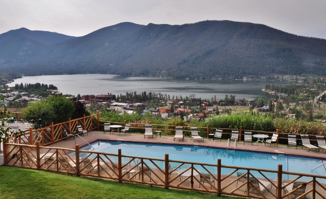 Grand Lake Lodge swimming pool and Grand Lake